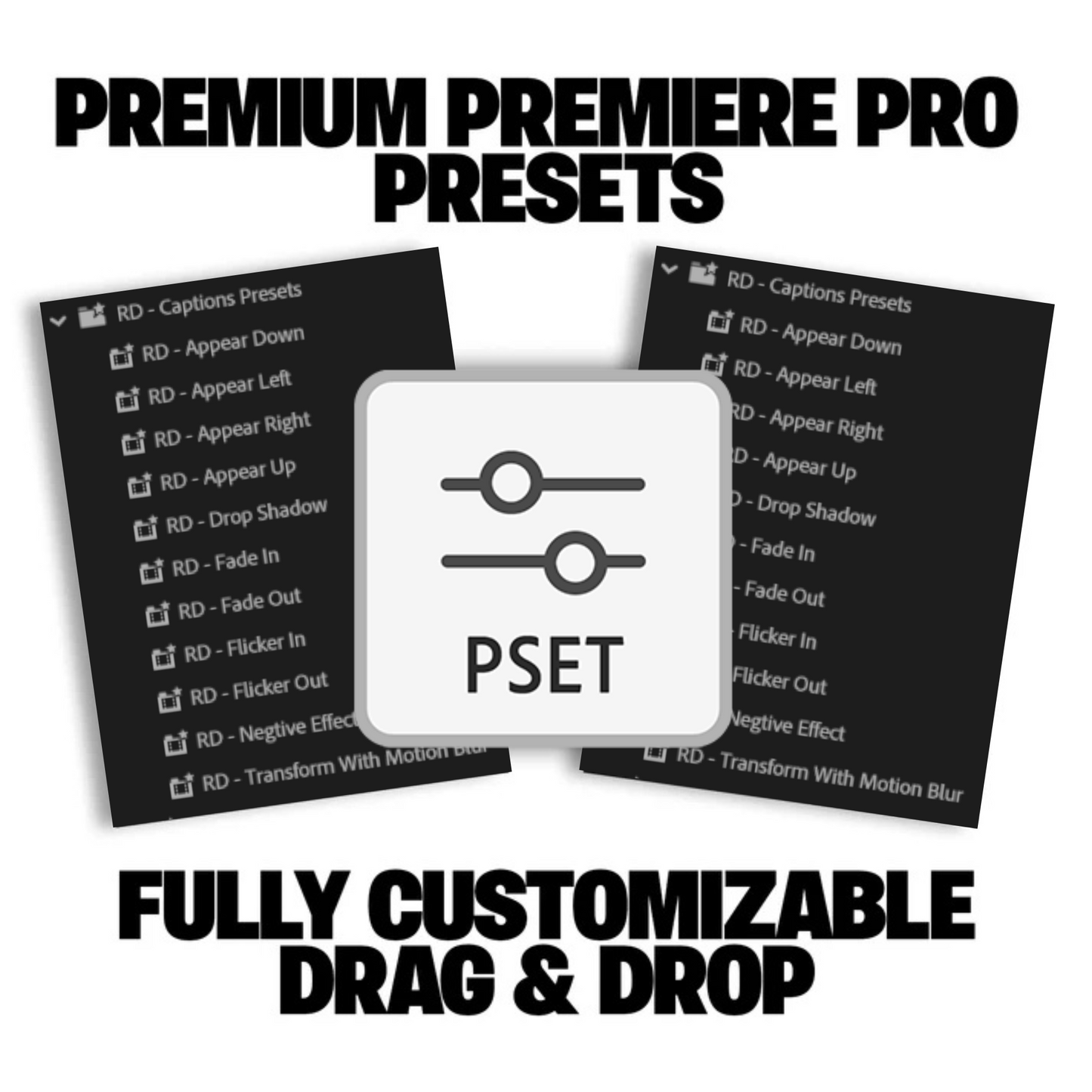 Premium Captions Pack