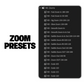 Zoom Pack
